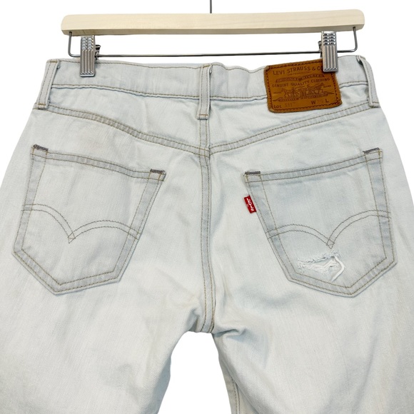 Levi’s | 511 Slim Distressed Shorts Light Wash Size 29 - Picture 7 of 14